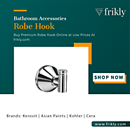 Upgrade Your Bathroom with a Trendy Robe Hook in india | Frikly