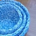 Green Crocheting: Fabric Nesting Baskets Pattern - Petals to Picots
