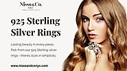 Buy 925 Sterling Silver Rings - Nisso & Co.NYC Jewelry Wholesale