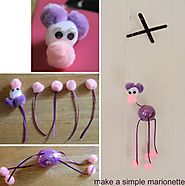 Make a Puppet: Recycled Egg Marionette