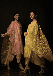 Designer Suits with Dupattas