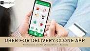 Uber for delivery clone