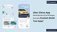 Uber Clone App development Cost