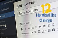 12 Educational Blog Challenges | Hot Lunch Tray