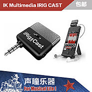IK Multimedia iRig Mic Cast便携麦克风播客唱吧数字录音苹果话