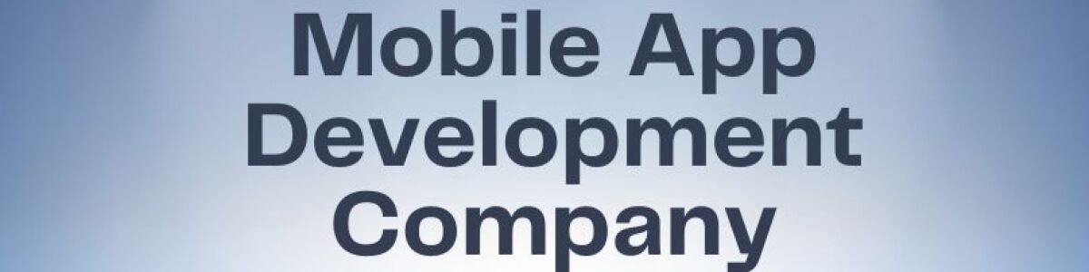 Headline for Top mobile app development company Dubai