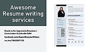 Awesome Resume writing services