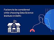 Best Data Science Institute in Delhi areas