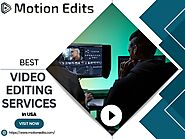 Best video editing services in USA