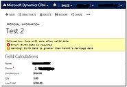 How To Show Form Level Notification On Any Microsoft Dynamics CRM Page