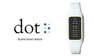 Braille smartwatch lets blind people read text messages and e-books