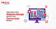 How Does Your Website Design Affects The Conversion Rates?