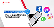 Meta Verified Badge: $12 Subscription Service For Facebook And Instagram | Bonwic Blog