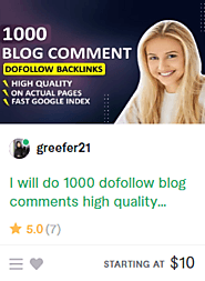 Blog comment
