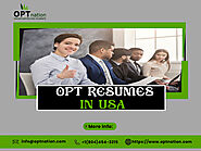 How to find OPT Resumes in USA?