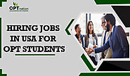 Hiring Job in USA for OPT students