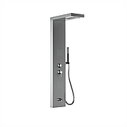 53 in. 2-Jet Rainfall Shower Panel System-Waterfall Shower Head