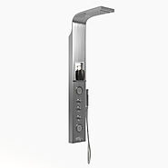 Shower Panel Systems in 63 inch 2-Jet-Rainfall Shower Head System