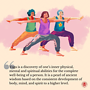 Daily practice of yoga makes one's body full of energy, strong, flexible, and boosts immunity.