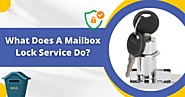 What Does A Mailbox Lock Service Do?