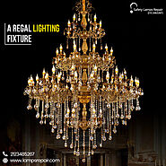 A regal lighting fixture