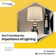 Importance of lighting