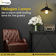 The exquisite halogen lamps