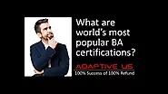 Top 20 BA Certifications For 2022 | Grab Your Free BA Career Guide