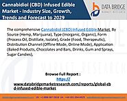Cannabidiol (CBD) Infused Edibles Market: Exploring the Growing Industry by RupeshBidkar - Issuu