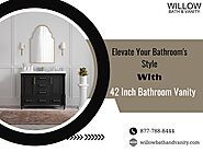 Upgrade Your Bathroom's Functionality with a 42 Inch Bathroom Vanity