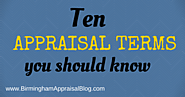 10 Appraisal terms you should know - Birmingham Appraisal Blog