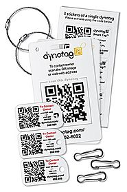 Dynotag® Savvy Traveler Starter Kit: An Assortment of Popular QR Smart Tags