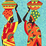 African batik painting | Quilt fabric sales