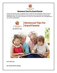 Montessori Tips For Grand Parents