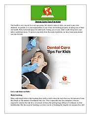 Dental Care Tips For Kids
