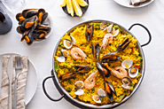 Spanish Seafood and Saffron Paella