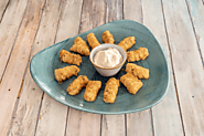 Homemade Chicken Croquette With Aioli