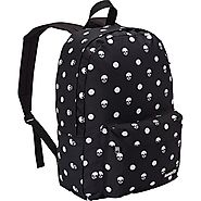 Black and White Polka Dot Backpack - Loungefly Black/White Skull Polka Dot Backpack - Backpacks n BagsBackpacks n Bags