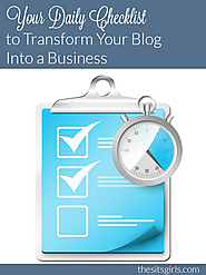 Free Checklist for Growing Your Blog Business | Blogging as a Business