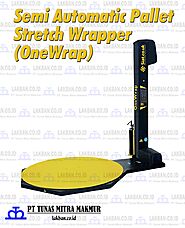 Semi Automatic Pallet Stretch Wrapper Tunas Mitra Makmur Tangerang