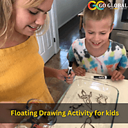 Floating Drawing Activity for kids