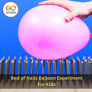 Bed of Nails Balloon Experiment For Kids