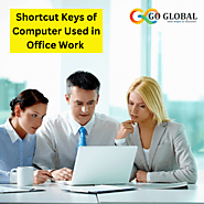 Shortcut Keys of Computer Used in Office Work