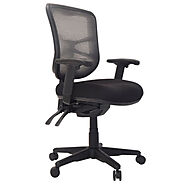 Buro Metro Ergonomic Office Chair - Black - Cassa Vida