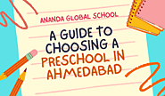 A Guide to Choosing a Preschool in Ahmedabad – Ananda Global School