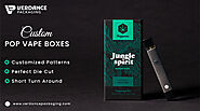Custom Pop Vape Boxes - Verdance Packaging