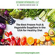 The Best Frozen Fruit & Vegetable Suppliers in the USA for Healthy Diet