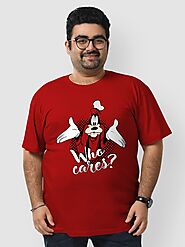 Shop Cute Mens Plus Size T Shirts Online from Beyoung
