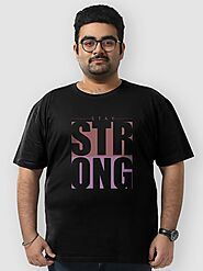 Buy Mens Plus Size T Shirts Online till 5XL Size | Beyoung