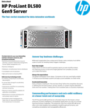 HP Proliant DL580 Gen9 Rack Server